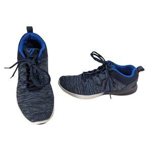 Womens Vionic Adley Orthotic Lace-up Flat Knit Ombre Navy Sneakers -  Size 7.5 M